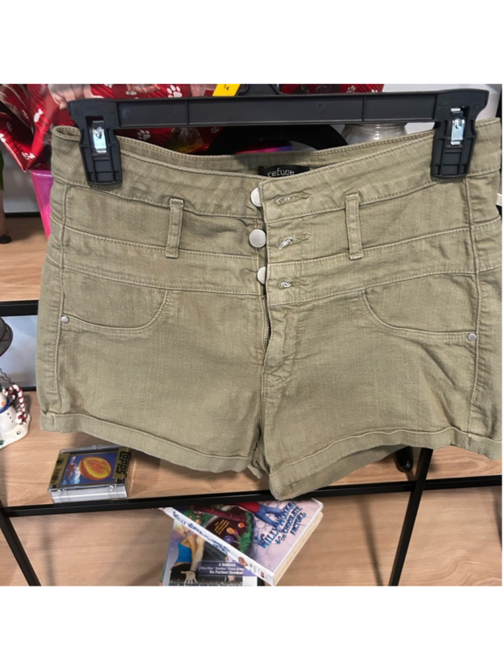 Refuge Khaki Green Trousers
